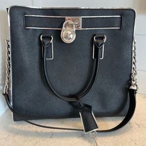 Michael Kors Black Hamilton Bag